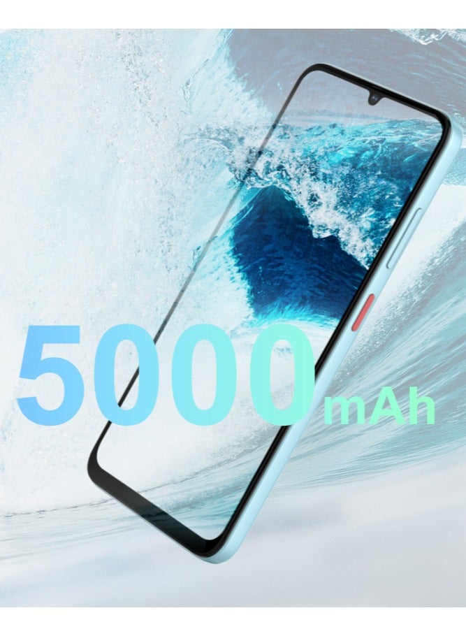 زد تي اي هاتف Blade A55 ثنائي الشريحة 4 جيجابايت + 8 جيجابايت رام 128 جيجابايت 4G أسود لامع - إصدار الشرق الأوسط - Image 3