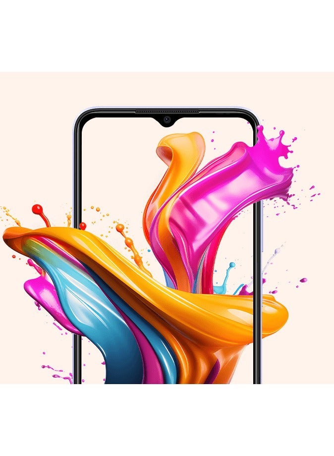 زد تي اي هاتف Blade A55 ثنائي الشريحة 4 جيجابايت + 8 جيجابايت رام 128 جيجابايت 4G أسود لامع - إصدار الشرق الأوسط - Image 5