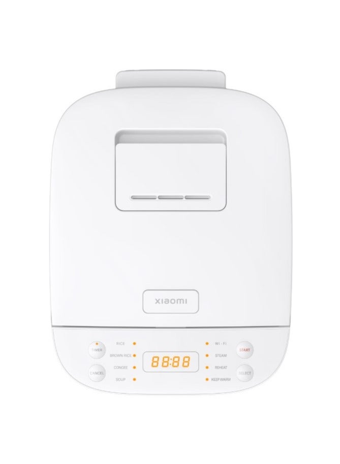 Xiaomi - Smart Multifunctional Rice Cooker | 1L Rice Capacity | 3L Water Capacity | Mi Home App control | 3 L 675 W MFB120A-1 | BHR7925UK White - Image 1