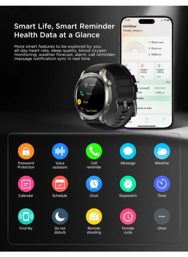 JOYROOM - JOYROOM JR-FV1 Venture Series SmartWatch Sunset Grey - Image 1