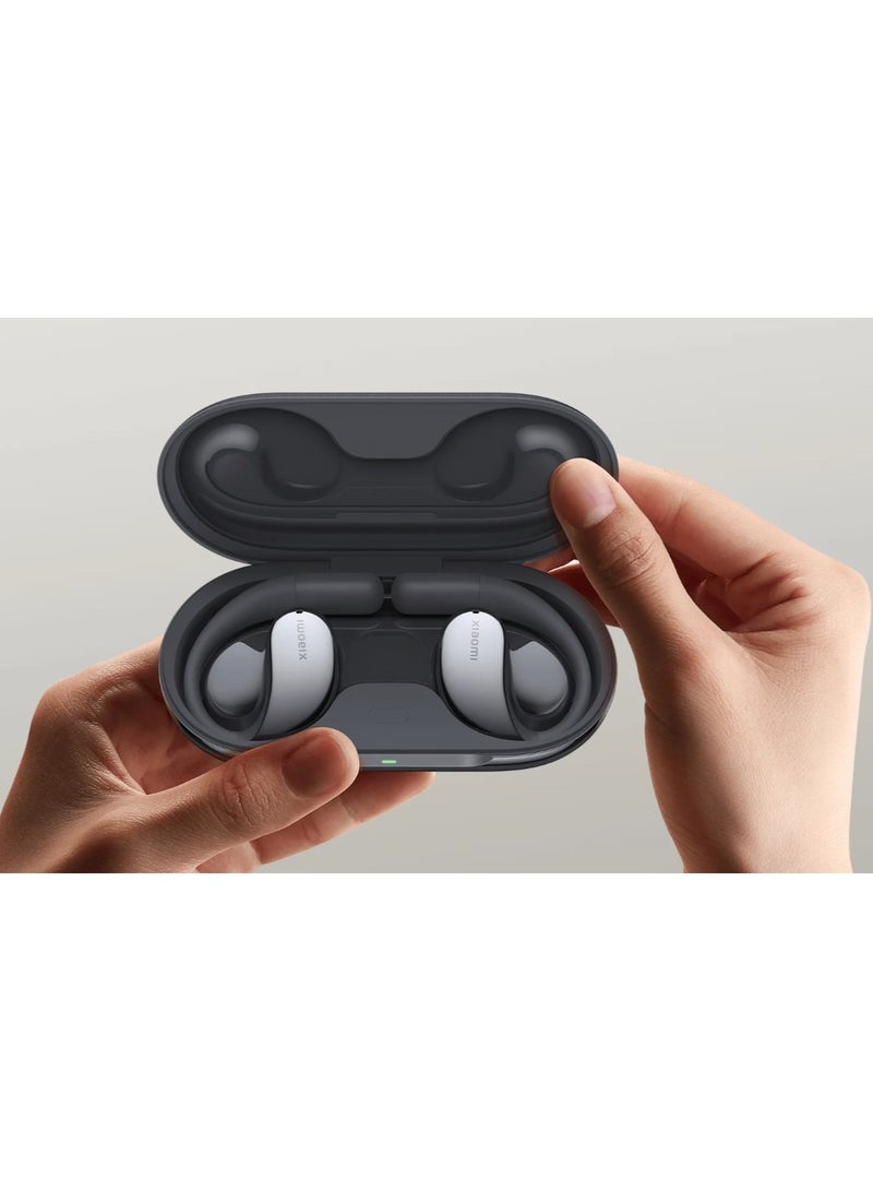 Xiaomi OpenWear Stereo | AI Noice Reduction With Dual mic | IP54 Dust And Water Resistance | Hi-Res Audio | Cosmic Gray - Image 3