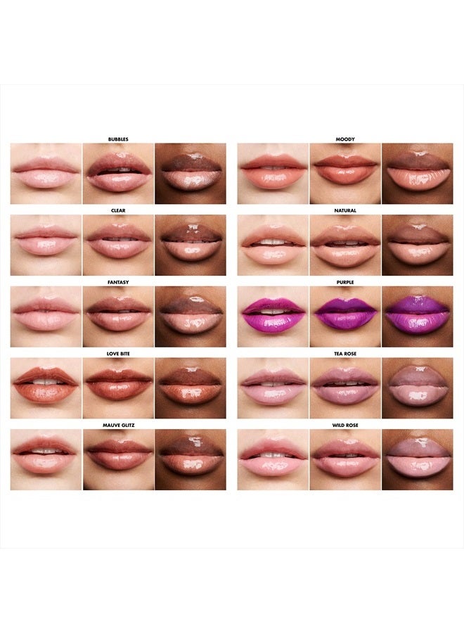 e.l.f. - Lip Lacquer, Moisturizing, Shiny, Non-Sticky, Long Lasting, Provides Maximum Color, Glides On, Bubbles, 0.08 Fl Oz Bubbles - Image 1