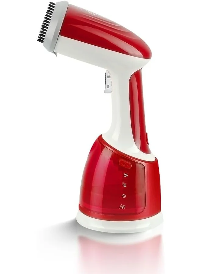 Saachi Handheld Steam Iron With Stainless Steel Soleplate 220 ml 1700 W NL-GS-395-RD Red/White