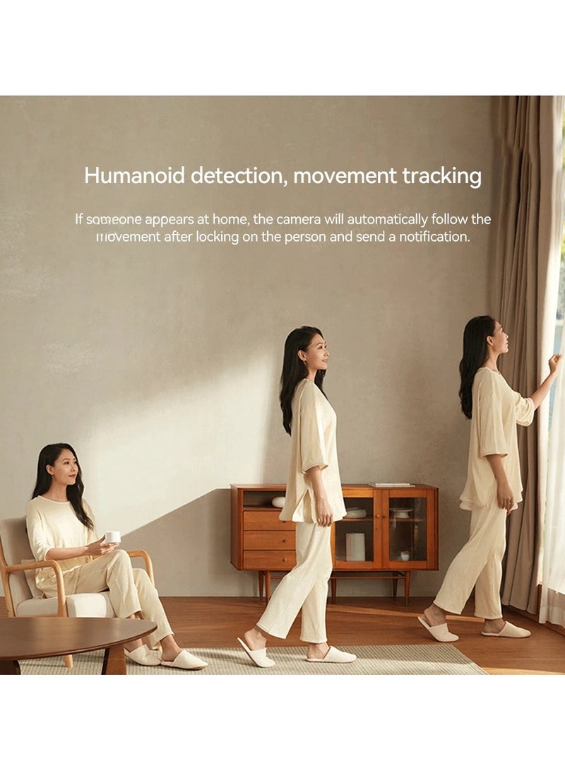Xiaomi - Smart Camera C500 Pro 5MP HDR Pet detection WiFi FullColor Night Vision Alexa Google Assistant Control-White - Image 1