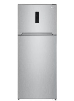 LG No-Frost Refrigerator - 401 Liters - Top Freezer - Multi Air Flow - Exterior Display Control - LED lighting - GTF402SSAN Silver  - Image 1