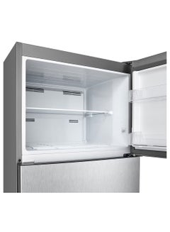 LG No-Frost Refrigerator - 401 Liters - Top Freezer - Multi Air Flow - Exterior Display Control - LED lighting - GTF402SSAN Silver  - Image 4