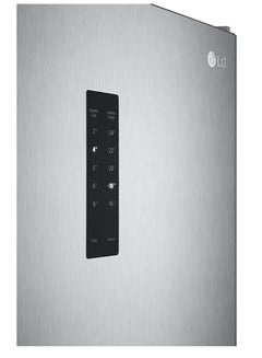 LG No-Frost Refrigerator - 401 Liters - Top Freezer - Multi Air Flow - Exterior Display Control - LED lighting - GTF402SSAN Silver  - Image 5