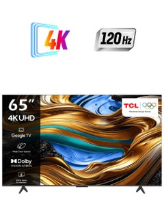 65 Inch 4K WCG UHD HDR10+ Google DLG 120HZ  , (2024), built In Receiver - 65P755 Brushed Titanium