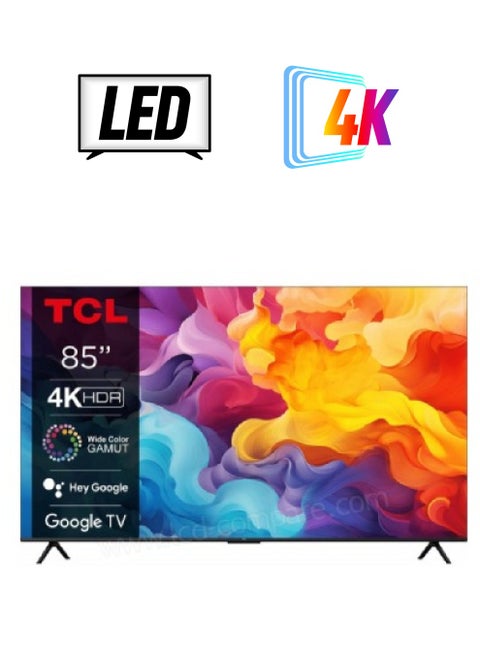 تلفزيون 85 بوصة 4K UHD HDR10+ من Google