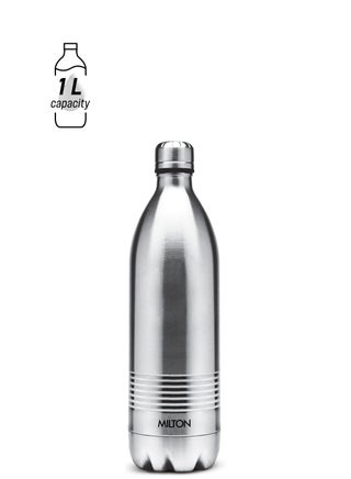 1000ml Vacuum Insulated Water Bottle, 18/8 Stainless Steel, Keeps Drinks Hot and Cold for 24 Hours, Double-Walled Thermos Flask with Inner Copper Coating for Sports, Gym, Duo Dlx Silver 1000ml - pnsku/N70094804V/45/_/1747911261/23d8671f-e9c4-436f-99c4-5701e697a782
