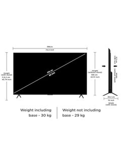 TCL 85 Inch 4K UHD HDR10+ Google TV 85P745 Brushed Titanium  - Image 4
