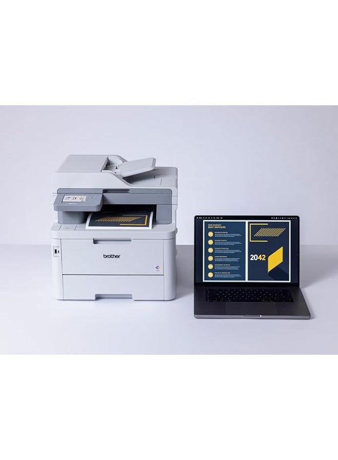 بروذر MFC-L8390CDW LED 600 x 2400 DPI 30 ppm Wifi White  - Image 3
