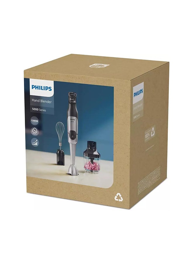 فيليبس - 5000 Series Hand Blender, 2 Years Warranty HR2683/00 Black - Image 1