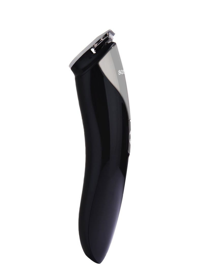 SONASHI 15in1 Rechargeable Hair Clipper Set With HighCapacity Battery And Fast Charging Stainless Steel Blades With Easy Cutting  Box 9 Different Length Limit Combs 2 Hours Continuous Working  SHC-1027N Black  - Image 4