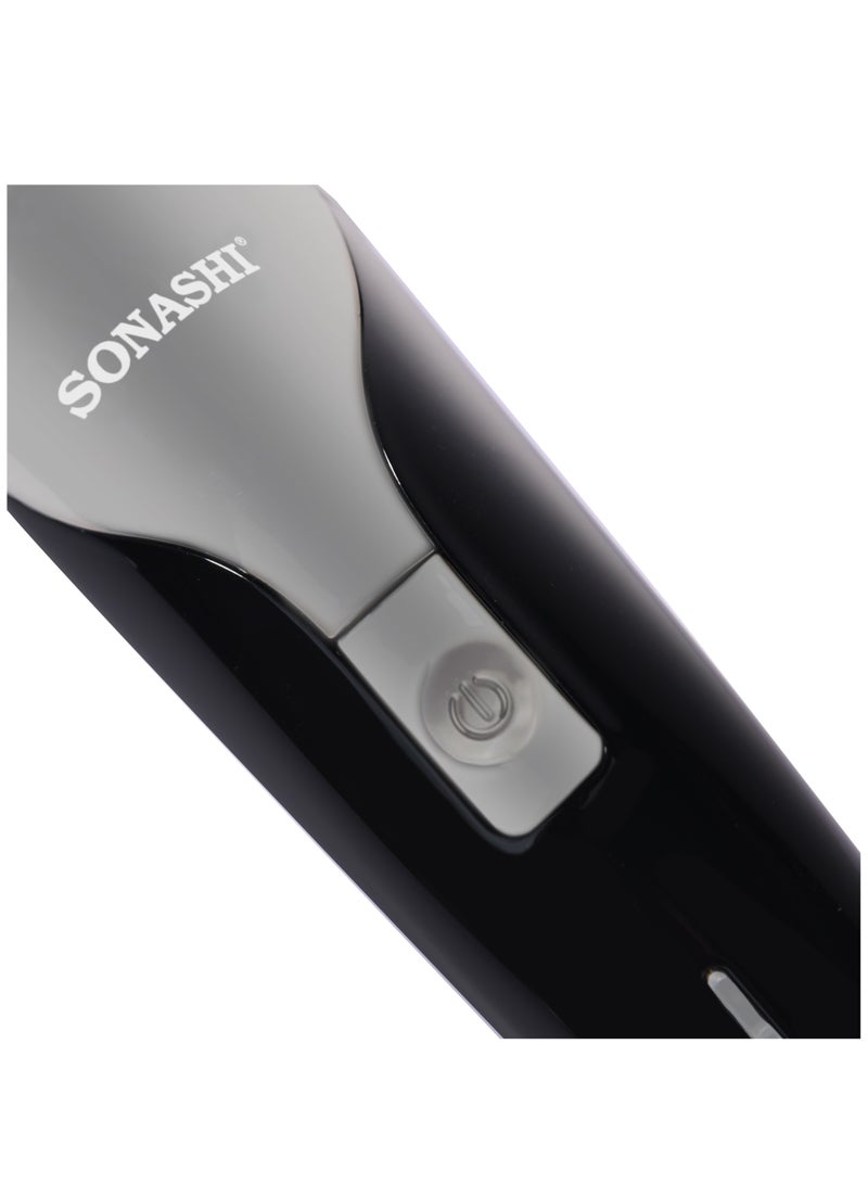15in1 Rechargeable Hair Clipper Set With HighCapacity Battery And Fast Charging Stainless Steel Blades With Easy Cutting  Box 9 Different Length Limit Combs 2 Hours Continuous Working  SHC-1027N Black