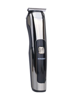 SONASHI Rechargeable Hair Clipper with Stainless Steel Blade for Easy Cutting | Chargeable Lithium Battery With Indicator Light | Continuous Working Time of 90 min | Cordless Hair Clipper SHC-1043N Black/Silver  - Image 3