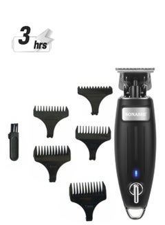 Rechargeable Hair Clipper With TType Cutter Blade HighSpeed Motor With 3 Hours Continuous Working  Portable  Cordless Sharp And Durable For Men  SHC-1054 Black