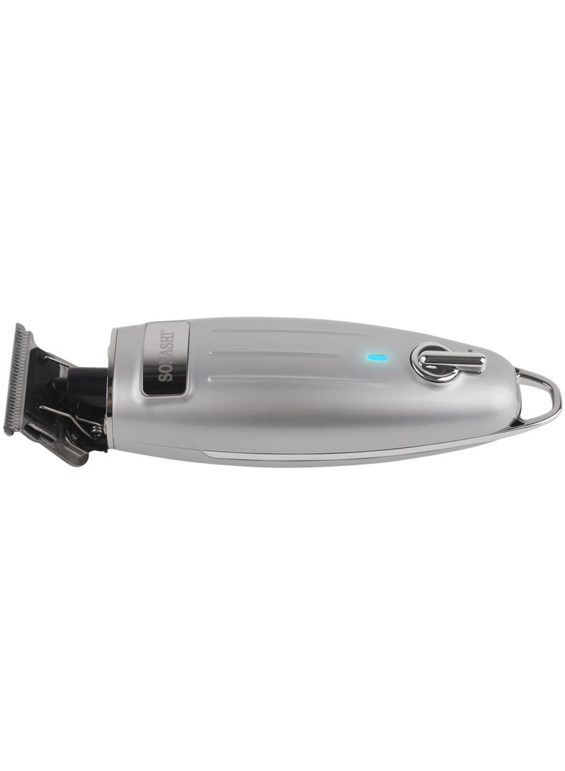 SONASHI Rechargeable Hair Clipper With TType Cutter Blade HighSpeed Motor With 3 Hours Continuous Working  Portable Sharp And Durable Cordless Hair Clipper For Men SHC-1054 Silver  - Image 5