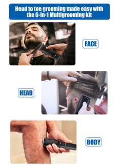 SONASHI Rechargeable Hair Clipper With Sharp Stainless Steel Cutter Blade Charging Indicator Light And Type C USB Cable For Charging Cordless Hair Clipper With USB Cable Mens Grooming Kit  SHC-1057 Black  - Image 4
