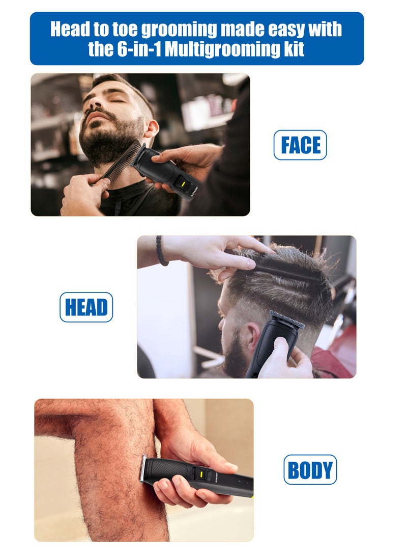 SONASHI Rechargeable Hair Clipper With Sharp Stainless Steel Cutter Blade Charging Indicator Light And Type C USB Cable For Charging Cordless Hair Clipper With USB Cable Mens Grooming Kit  SHC-1057 Black  - Image 4