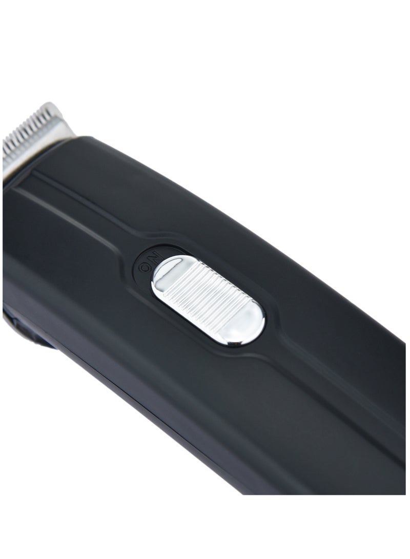SONASHI - Rechargeable Hair Clipper With Stainless Steel Blade For Easy Cutting Chargeable NICD Battery With Indicator Light Turn ONOFF Switch Cordless  SHC-1060 Black - Image 1