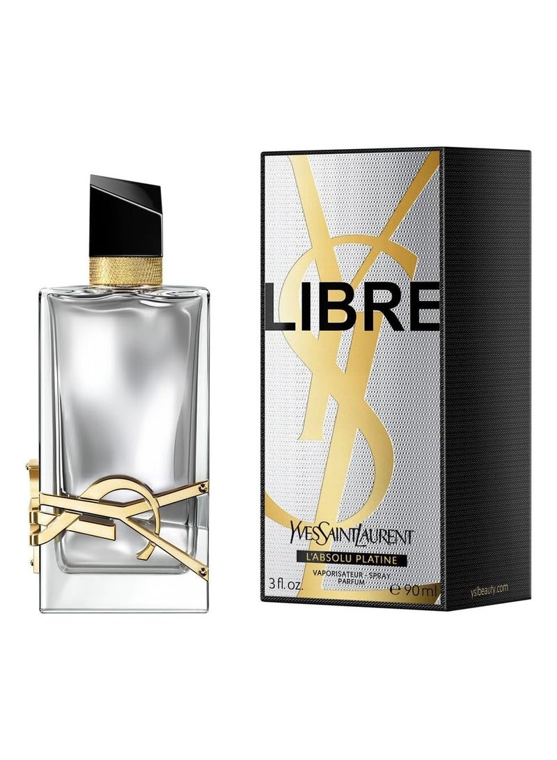 Yves Saint Laurent Libre L'Absolu Platine EDP For Women 90ml  - Image 2