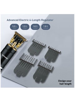 SONASHI Rechargeable Professional Hair Clipper With HighCapacity Battery And Fast Charging Continuous Working Time 25 Hours With Cordless For Men  SHC-1058 Black  - Image 4