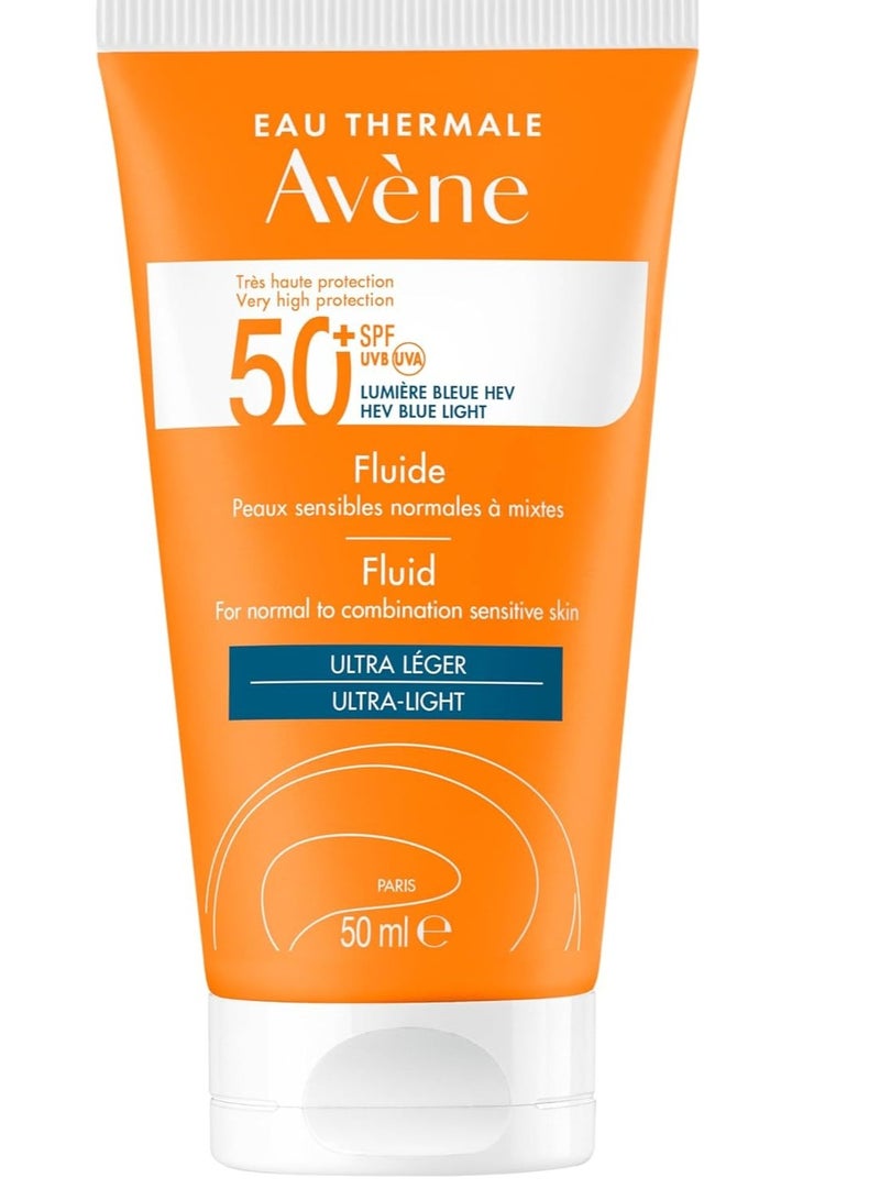 Avene Fluid Spf 50 With Fragrance 50ml