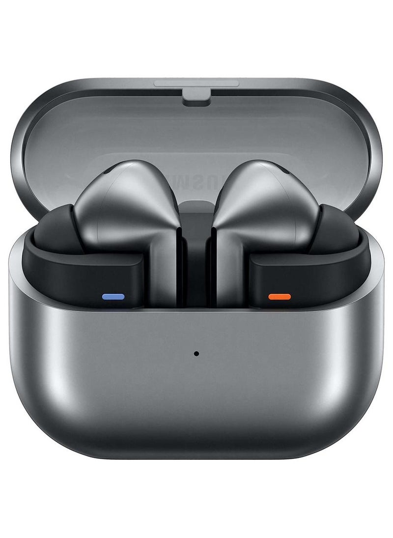 Samsung Galaxy Buds 3 Pro Silver with Galaxy Ai | Adaptive ANC | Real-Time Interpreter | 24-Bit Hi-Fi Audio | Up to 37H Battery | Ip57 Silver - Image 1