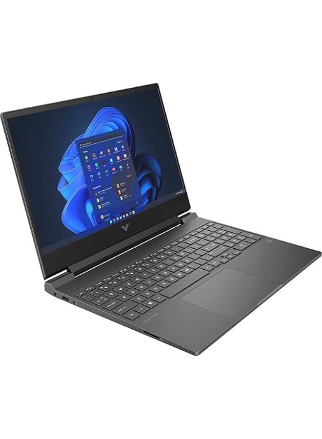 HP - 15-fa0031dx (Upgraded Version) Laptop With 15.6-Inch Display, Core i5-12450H Processor/8GB RAM/512GB SSD/GeForce GTX 1650 (G5) Graphics/Windows 11 Home English Mica Silver - Image 1