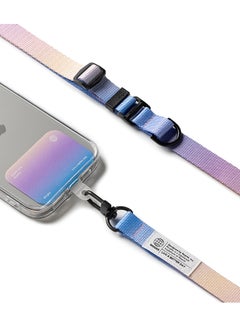 Holder Link & Snap Hook Lanyard Strap Designed for Universal iPhone/Galaxy/Android Cell Phone Case, Digital Camera, DSLR, Tablet, Keys, ID Aurora