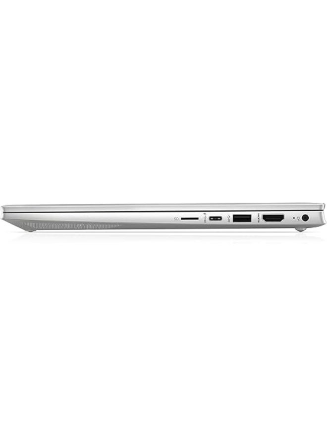 HP - 14-dv0017ne (Upgraded Version) Laptop With 14-Inch Display, Core i5-1135G7 Processor/8GB RAM/512GB SSD/Intel Iris XE Graphics/Windows 10 Home English/Arabic Silver - Image 1