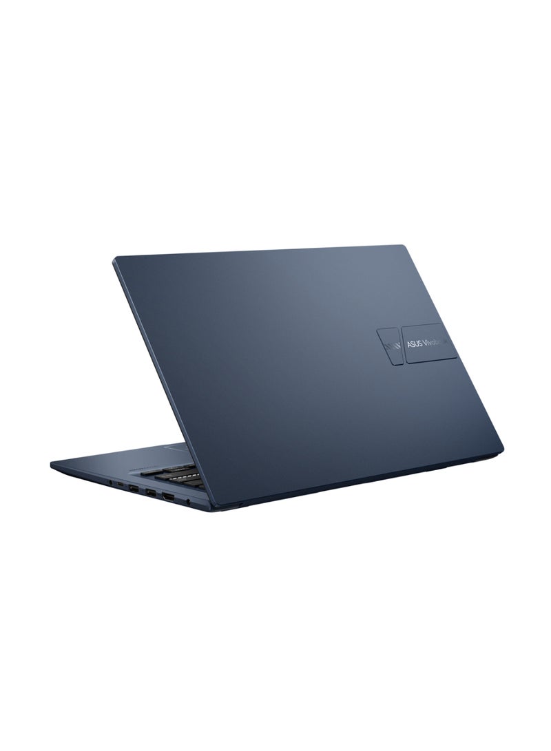 ASUS - Vivobook 14 Laptop With 14-Inch Display, Core i5-1335U Processor/8GB RAM/512GB SSD/Intel UHD Graphics/Windows 11 Home With Digital NumberPad English/Arabic Quite Blue - Image 1