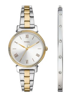 FOSSIL Women's Daisy Three-Hand Two-Tone Stainless Steel Analog Watch And Bracelet Set - ES5249SET  - Image 1