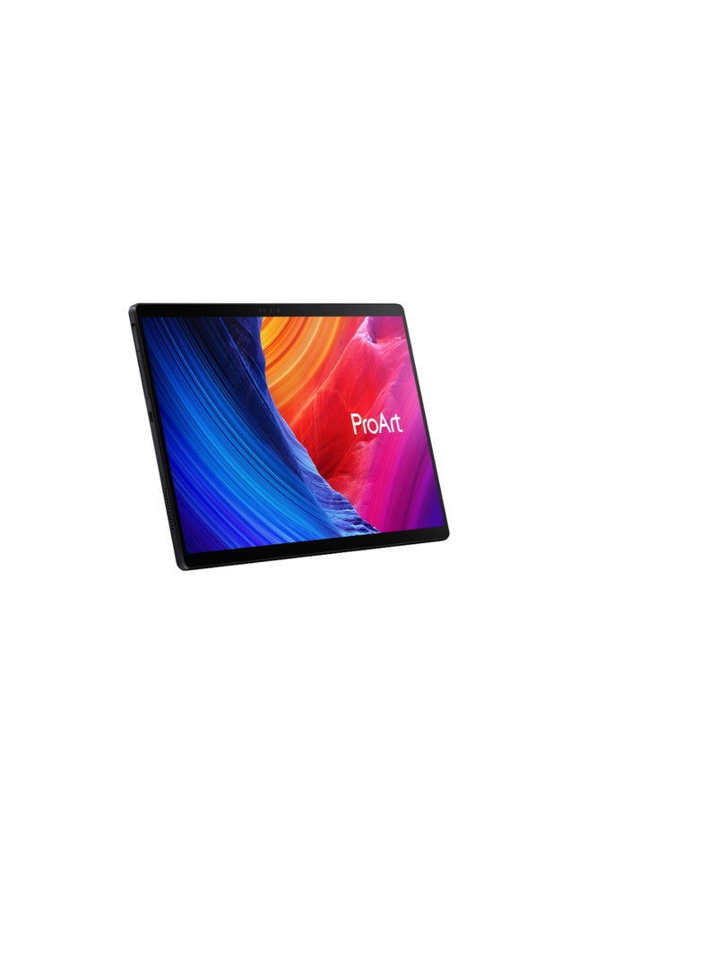 ASUS - ProArt PZ13 2-in-1 Detachable Laptop With 13.3-Inch Display, Qualcomm Snapdragon X Plus Processor/16GB RAM/1TB SSD/Intel UHD Graphics/Windows 11 Home with Copilot Key & Stylus Pen English/Arabic Nano Black - Image 1