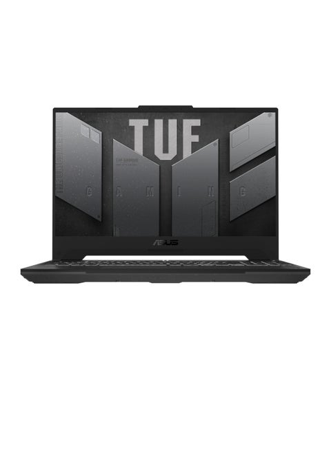 كمبيوتر محمول TUF Gaming F15 بشاشة مقاس 15.6 بوصة ومعالج Core i7-12700H وذاكرة وصول عشوائي 16 جيجابايت ومحرك أقراص SSD سعة 1 تيرابايت وبطاقة رسوميات NVIDIA GeForce RTX 4070 سعة 8 جيجابايت ونظام تشغيل Windows 11 Home
