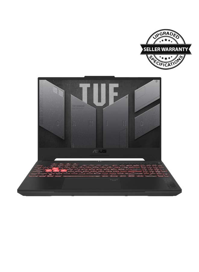 TUF Gaming A15 FA507NUR-LP053W Laptop With 15.6-Inch 144Hz Display, AMD Ryzen 7-7435HS Processor/16GB RAM/1TB SSD/6GB NVIDIA GeForce RTX 4050 Graphics Card/ English/Arabic Mecha Grey