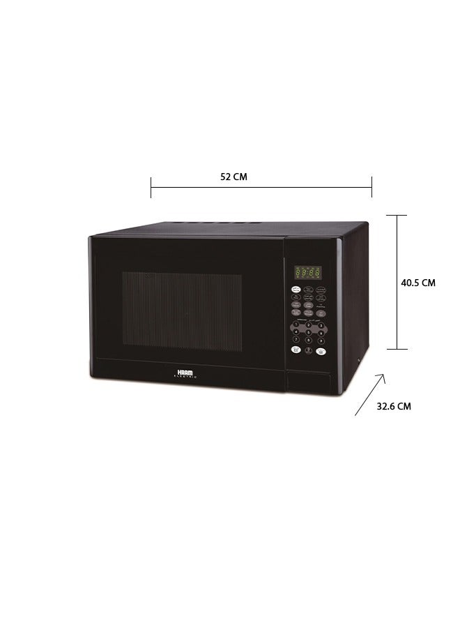 HAAM Microwave With Grill 30 L 900 W HM30BGMW20 Black  - Image 2