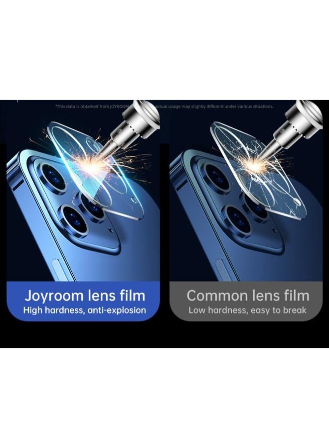 JOYROOM - JR-PF729 Mirror Series Lens Protector ( Gemstone version）iP12 Pro-6.1 inch Clear - Image 1