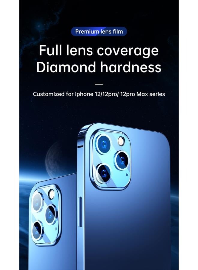 JOYROOM - JR-PF729 Mirror Series Lens Protector ( Gemstone version）iP12 Pro-6.1 inch Clear - Image 1