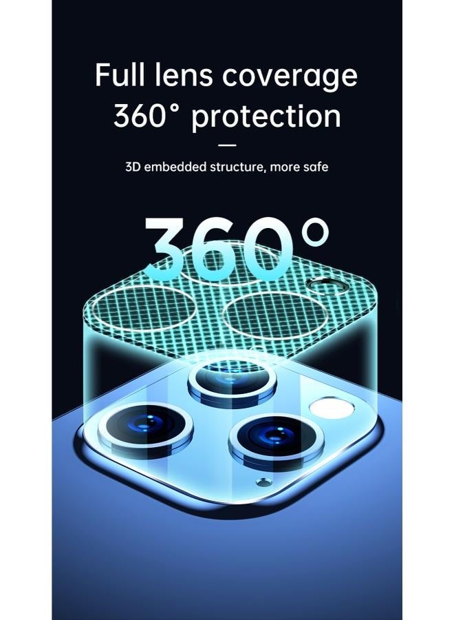 JOYROOM - JR-PF729 Mirror Series Lens Protector ( Gemstone version）iP12 Pro-6.1 inch Clear - Image 1