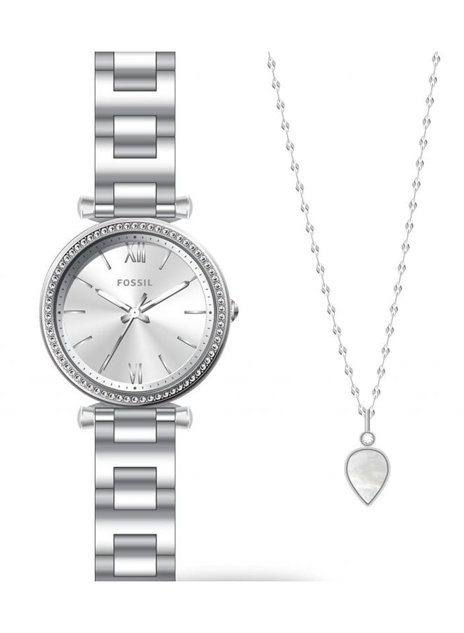 FOSSIL Men's Analog Stainless Steel Wrist Watch ES5250SET  - Image 1