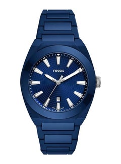 FOSSIL Women's Mens Wristwatch Everett Ceramic Blue Sub CE5029  - Image 1
