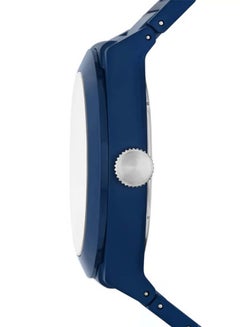 FOSSIL Women's Mens Wristwatch Everett Ceramic Blue Sub CE5029  - Image 2