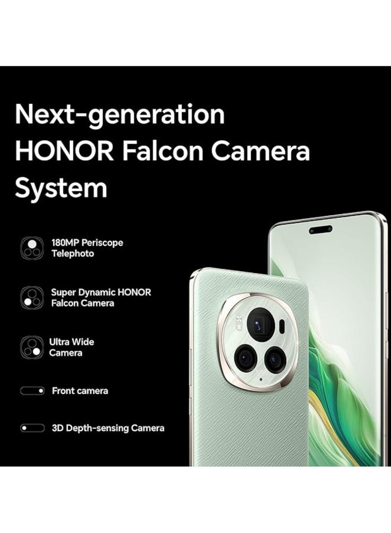 Magic 6 Pro 5G, 12GB RAM + 512GB ROM, 180+50+50 MP Falcon Camera, Epi Green_UAE Version - pnsku/N70095193V/45/_/1721881898/8531ff10-dc30-4793-9938-a1debc442a87