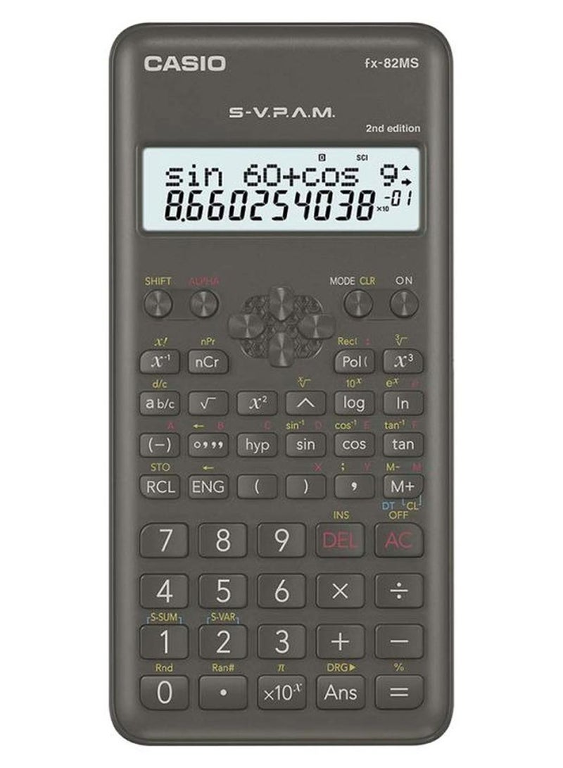 CASIO Scientific Calculator Black Multicolour - Image 1