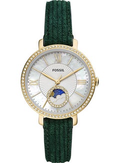 FOSSIL Women's Analog Leather Wrist Watch ES5244 