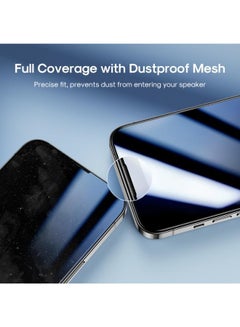 JOYROOM JR-H02 Tempered Glass Screen Protector (2.5D Full Screen with Black Edge) for iP 14 Pro 6.1  (HD) Clear  - Image 4