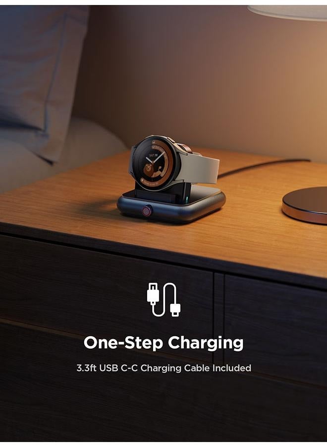 جوي روم - JR-WQW03 Wireless Watch Charger - Black - Image 1