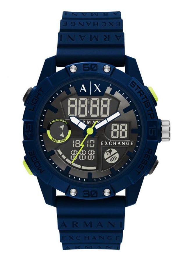 Armani Exchange - Women's Women's Analog+Digital Leather Wrist Watch AX2962 - Image 1